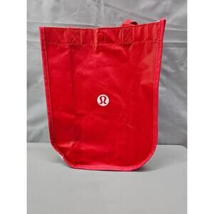 Lululemon Reusable Shopping Tote Bag Small Red